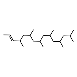 2-Pentadecene, 4,6,8,10,12,14-hexamethyl