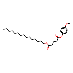 Glutaric acid, 4-methoxyphenyl pentadecyl ester