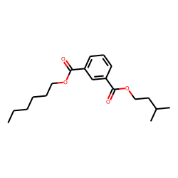 Isophthalic acid, hexyl 3-methylbutyl ester