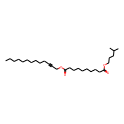 Sebacic acid, isohexyl tridec-2-ynyl ester