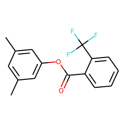 2-Trifluoromethylbenzoic acid, 3,5-dimethylphenyl ester