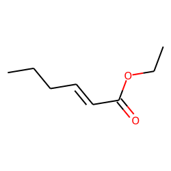 Ethyl 2-hexenoate, trans-