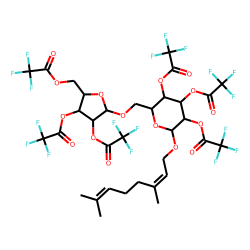 geranyl 6- O-(«alpha»-L-arabinofuranosyl)-«beta»-D-glucopyranoside, TFA