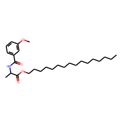 D-Alanine, N-(3-anisoyl)-, hexadecyl ester