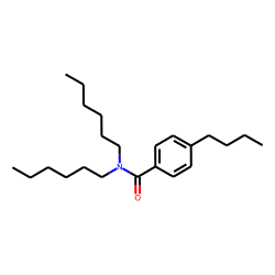 Benzamide, N,N-dihexyl-4-butyl-