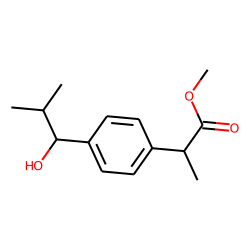 2-[4-(1-Hydroxy-2-methylpropyl)phenyl]propanoic acid, monomethyl