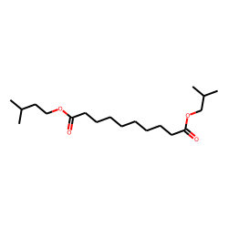 Sebacic acid, isobutyl 3-methylbutyl ester