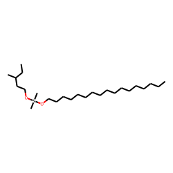 Silane, dimethyl(3-methylpentyloxy)heptadecyloxy-