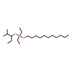 Silane, diethyl(2-methylpent-3-yloxy)undecyloxy-