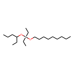 Silane, diethyl(3-hexyloxy)nonyloxy-