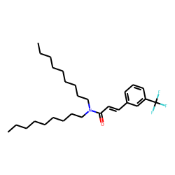 trans-Cinnamamide, N,N-dinonyl-3-trifluoromethyl-