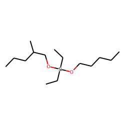Silane, diethyl(2-methylpentyloxy)pentyloxy-