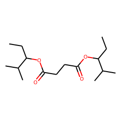 Succinic acid, di(2-methylpent-3-yl) ester