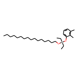 Silane, diethyl(2,3-dimethylphenoxy)hexadecyloxy-