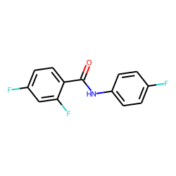 2,4-Difluorobenzamide, N-(4-fluorophenyl)-
