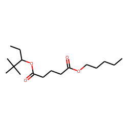 Glutaric acid, 2,2-dimethylpent-3-yl pentyl ester