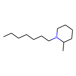 Piperidine, 1-heptyl-2-methyl
