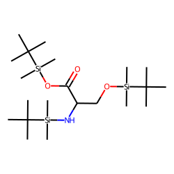 L-Serine, N,O-bis(tert-butyldimethylsilyl)-, tert-butyldimethylsilyl ester