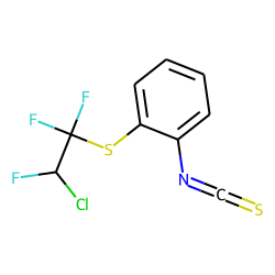 2-(2-Chloro-1,1,2-trifluoroethylthio)phenyl isothiocyanate