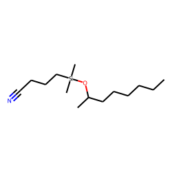 2-Octanol, (3-cyanopropyl)dimethylsilyl ether