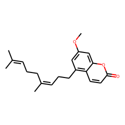 5-geranyloxy-7-methoxycoumarin
