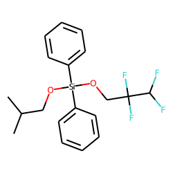 Silane, diphenylisobutoxy(2,2,3,3-tetrafluoropropoxy)-