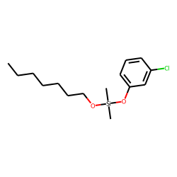 Silane, (3-chlorophenyloxy)dimethylheptyloxy-