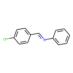p-chlorobenzylidene-phenyl-amine