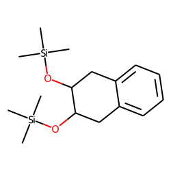 trans-Tetralin-2,3-diol, bis-TMS