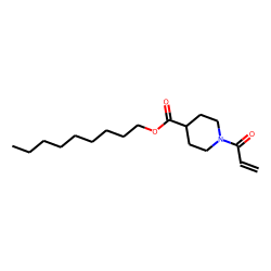 Isonipecotic acid, N-acryloyl-, nonyl ester