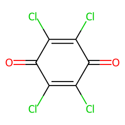 p-Benzoquinone, 2,3,5,6-tetrachloro-