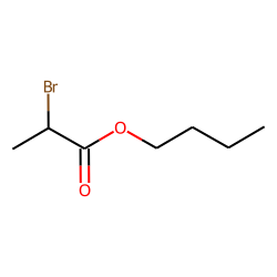 Propanoic acid, 2-bromo-, butyl ester