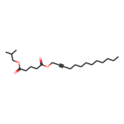 Glutaric acid, isobutyl tridec-2-ynyl ester