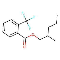 2-Trifluoromethylbenzoic acid, 2-methylpentyl ester