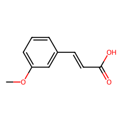 trans-3-methoxycinnamic acid