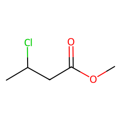 METHYL 3-CHLOROBUTANOATE