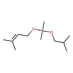 Silane, dimethyl(3-methylbut-2-enyloxy)isobutoxy-