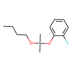 Silane, dimethyl(2-fluorophenyloxy)butoxy-