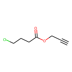 Butanoic acid, 4-chloro, 2-propynyl ester