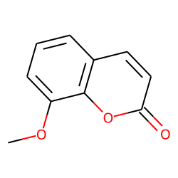 2H-1-Benzopyran-2-one, 8-methoxy-