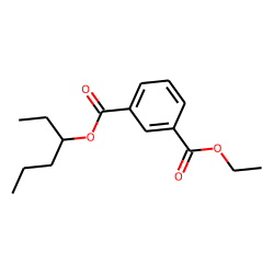 Isophthalic acid, ethyl hex-3-yl ester