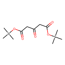 3-Ketoglutaric acid, TMS # 2