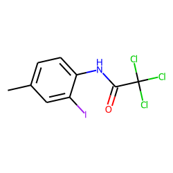 Acetamide, N-(2-iodo-4-methylphenyl)-2,2,2-trichloro-