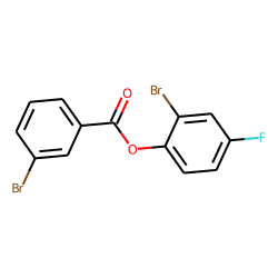 3-Bromobenzoic acid, 2-bromo-4-fluorophenyl ester