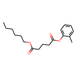 Glutaric acid, hexyl 2-methylphenyl ester