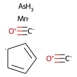 Arsinecyclopentadienylmanganese dicarbonyl