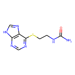 Urea, 1-[2-[9h-(purin-6-yl)thio]ethyl]-