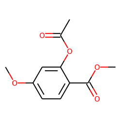 Methyl 2-hydroxy-4-methoxybenzoate, acetate