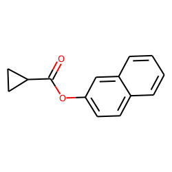 Cyclopropanecarboxylic acid, 2-naphthyl ester