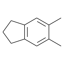 1H-Indene, 2,3-dihydro-5,6-dimethyl-